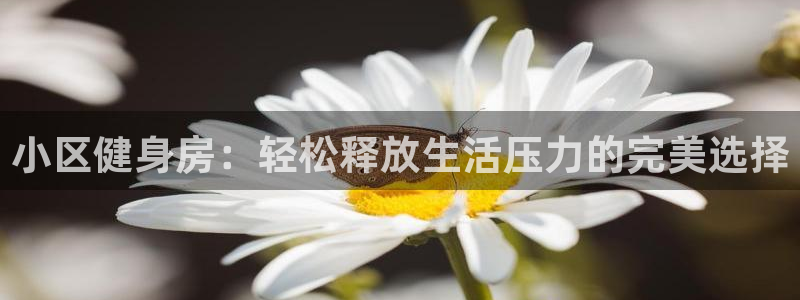 意昂4集团logo：小区健身房：轻松释放生活压力的完