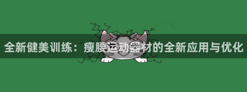 意昂4娱乐：全新健美训练：瘦腰运动器材的全新应用与优化